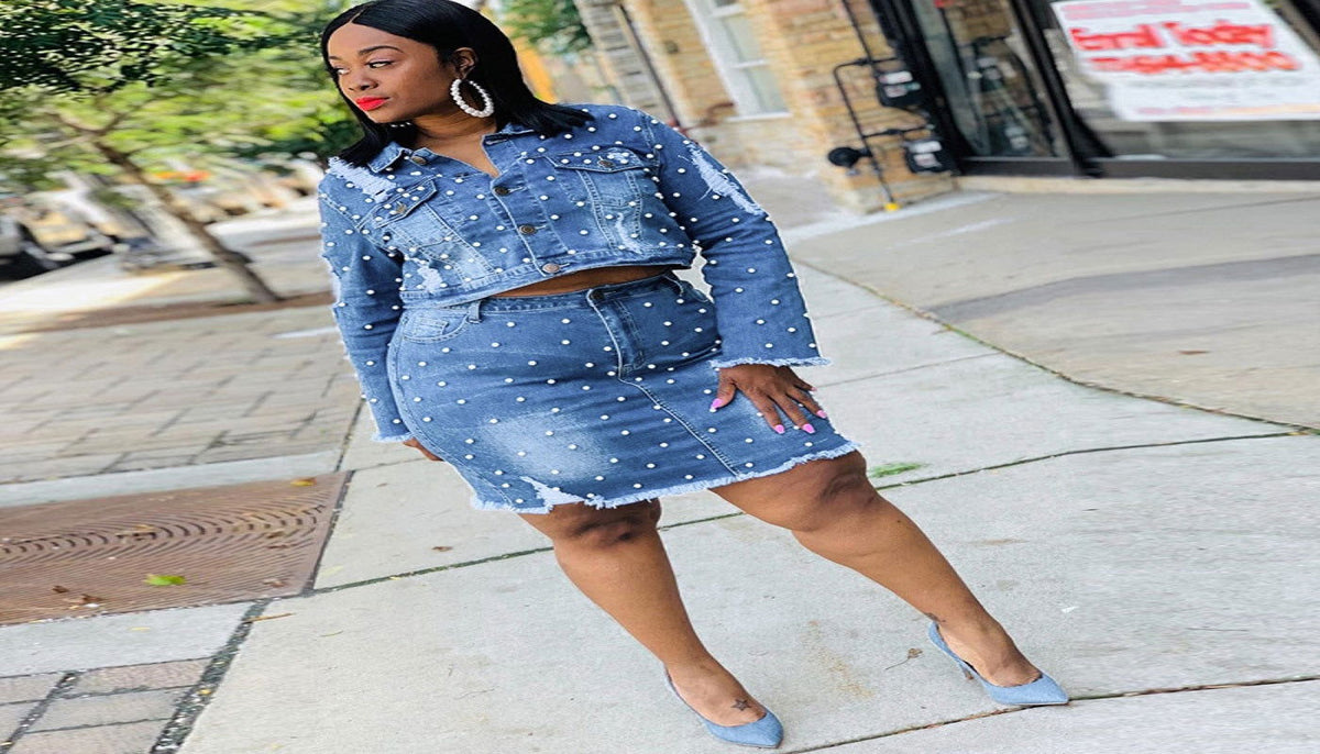 Women's Plus Size Curvy-fit Denim Clothing