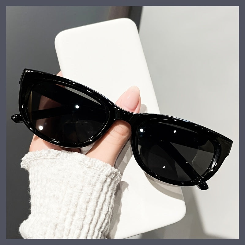 Vintage Oval Shape UV400 Sunglasses – Chic Style - Flossy Mom