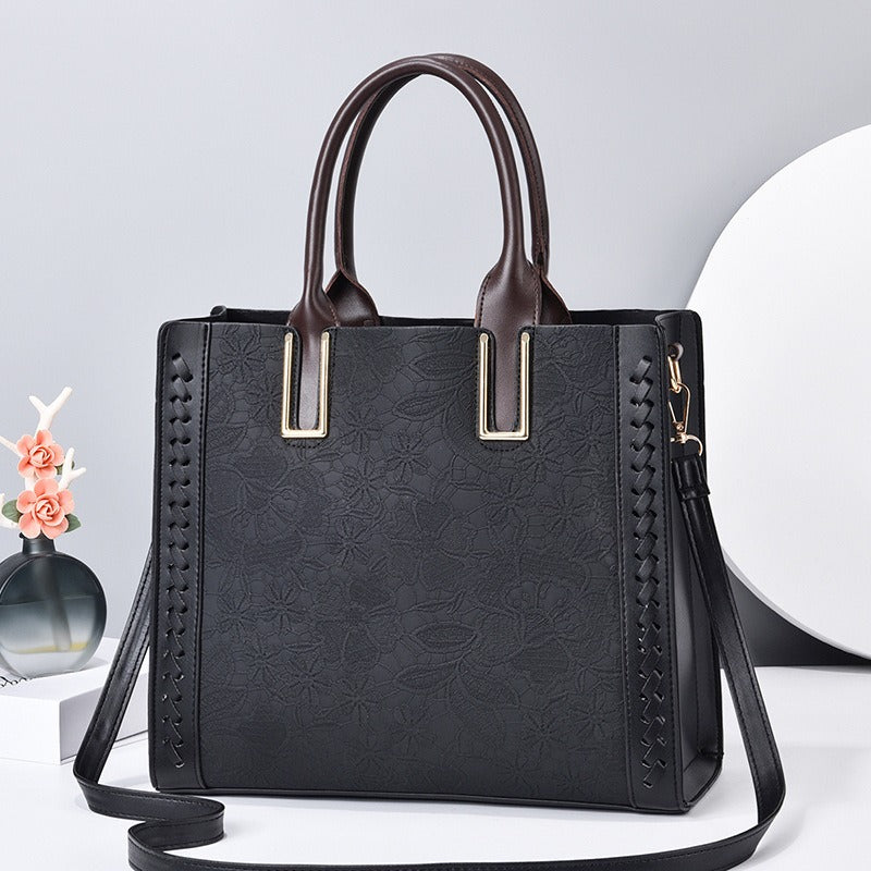 New Simple Soft Leather Crossbody Shoulder Handbags