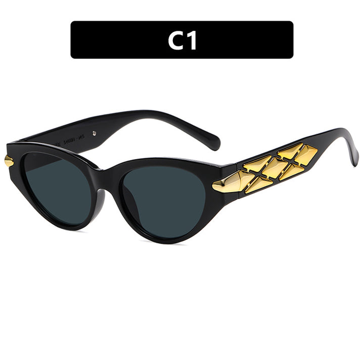 Chic & Bold Triangle Cat Eye Sunglasses - Flossy Mom