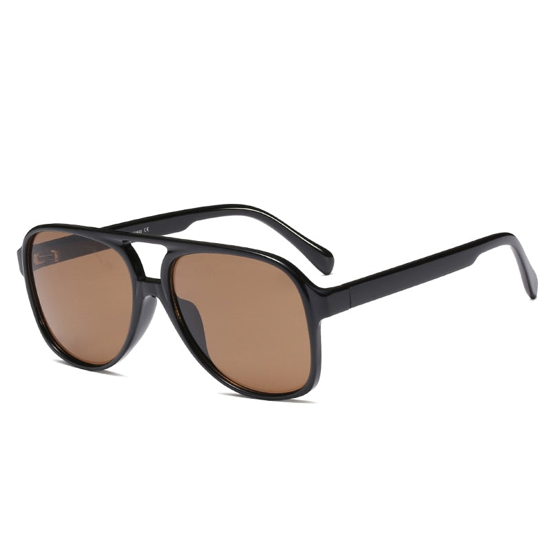 Oversize Anti-Glare Pilot Women's Sunglasses