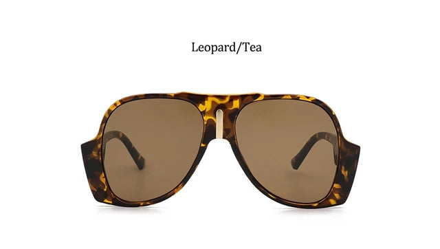 Timeless Oversized Pilot Gradient Luxury Sunglasses