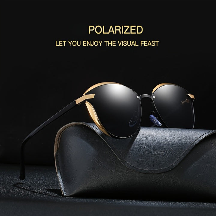 Catwalk Luxe Cat EyePolarized Lenses Sunglasses - Flossy Mom