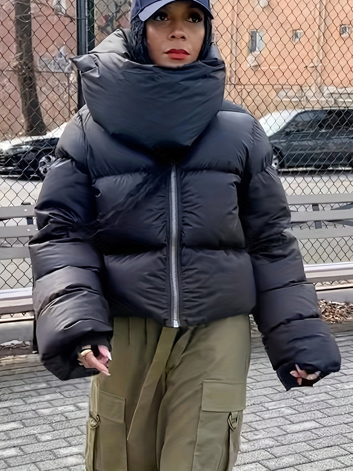 On-trend Cozy Thick Detachable Hood Puffer Coats - Flossy Mom