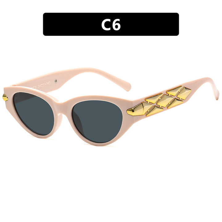 Chic & Bold Triangle Cat Eye Sunglasses - Flossy Mom