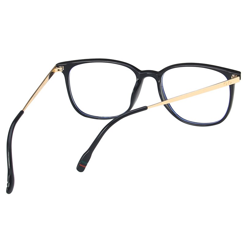 Women's Trendy Y2K Metal Frame Anti Blue Light Optic Lens Sunglasses