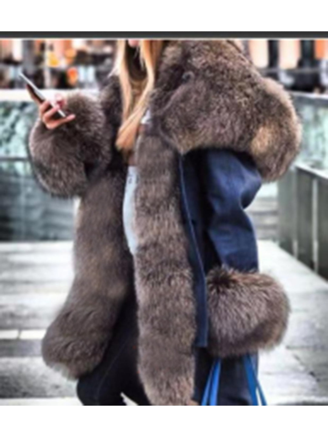 Glam Faux Fur Collar & Hood Winter Coats ✨ Soft & Stylish - Flossy Mom