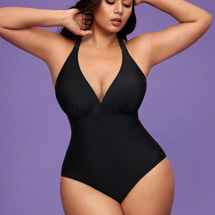 Supportive Plus Size Women's Black Swimsuits & Sexy Bathing Suits