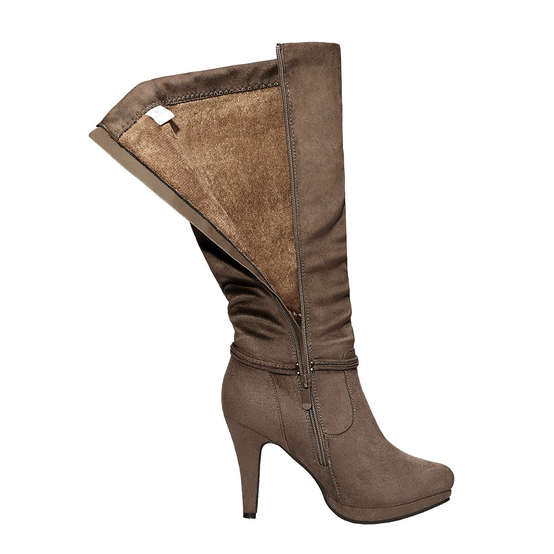 Sleek Bold Over-The-Knee High Heel Women's Riding Boots - Flossy Mom