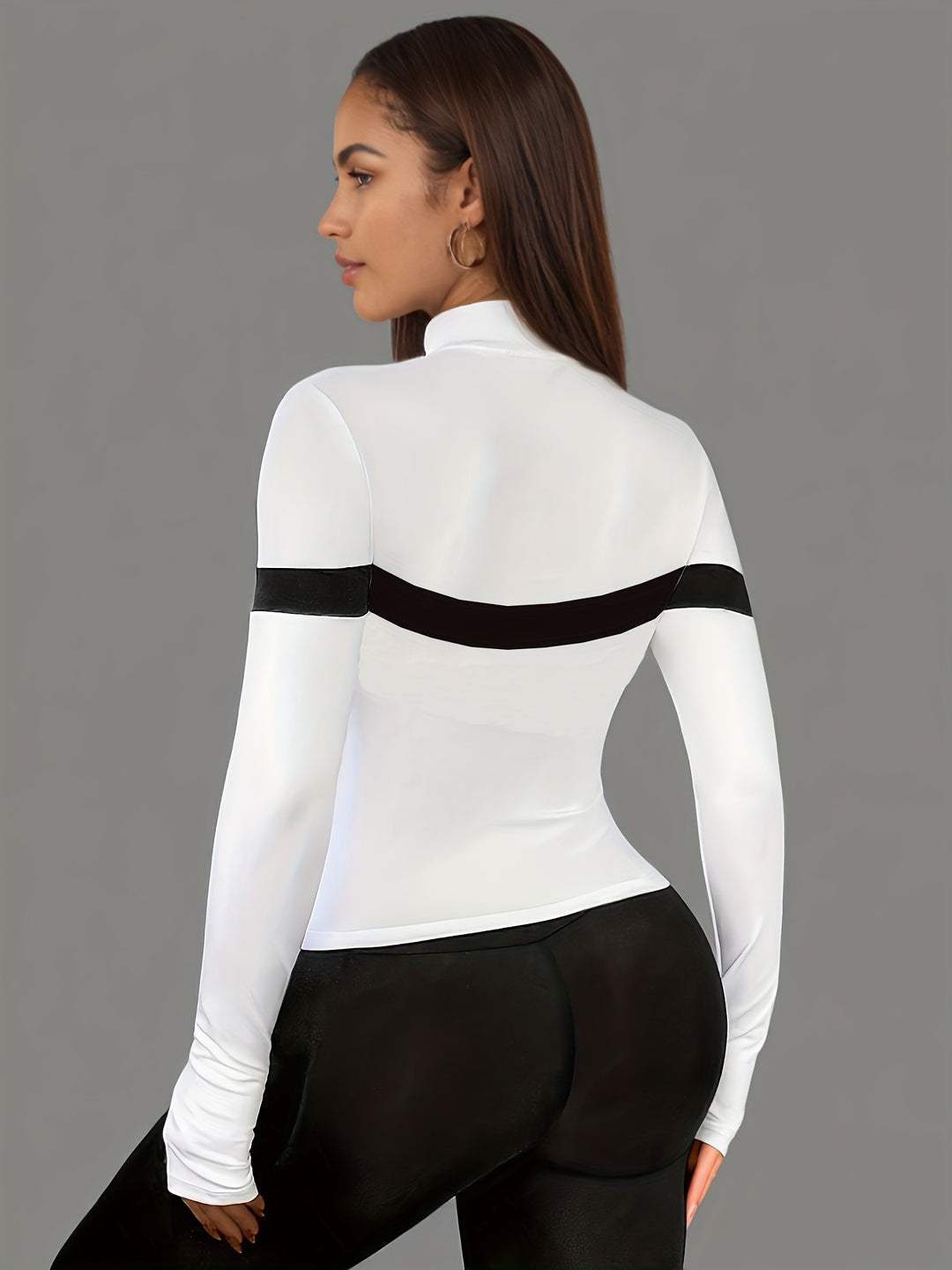 Sporty Zip Hoodie Jackets- Stretchy &amp; Fierce Fit - Flossy Mom