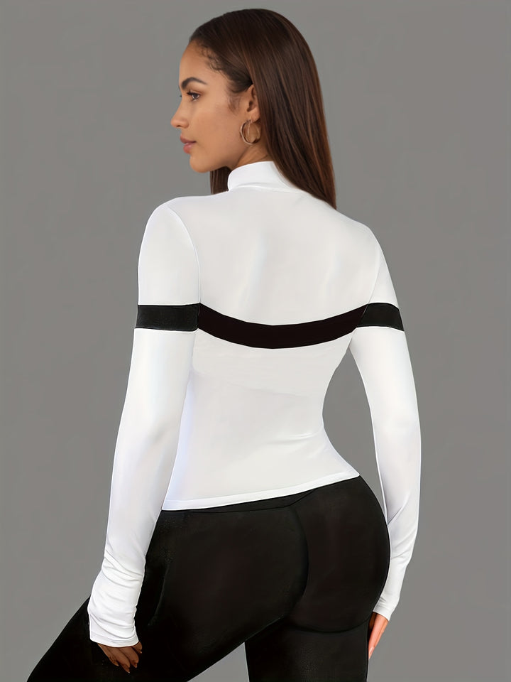 Sporty Zip Hoodie Jackets- Stretchy &amp; Fierce Fit - Flossy Mom