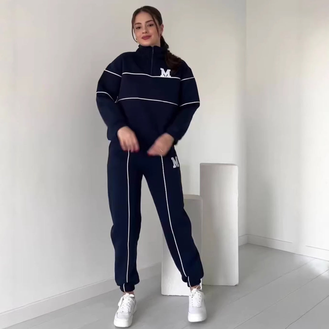 Women's Cozy Embroidery Lounge Set 