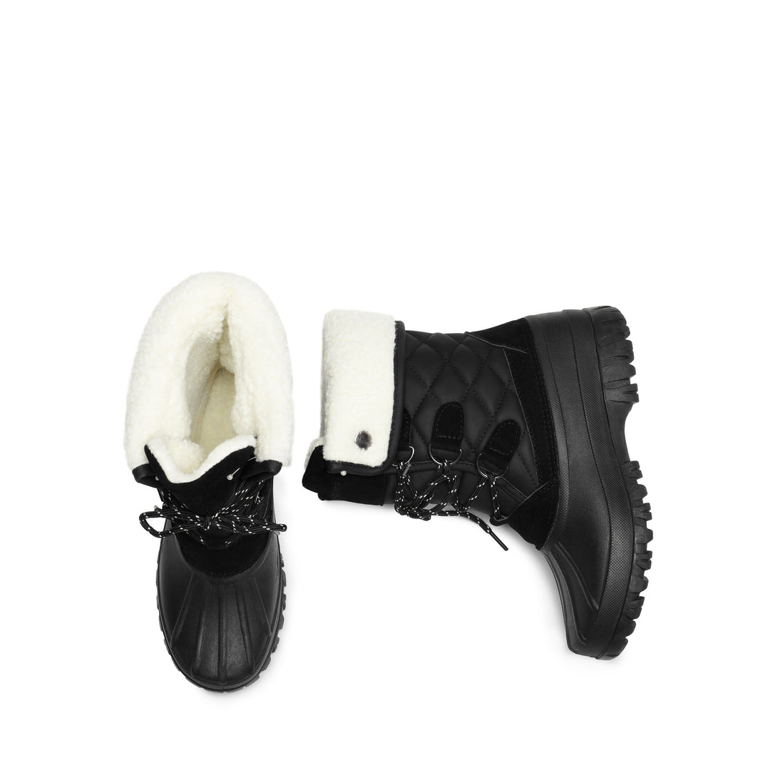 Winter Warm Insulated Waterproof Fur Duck Boots - Flossy Mom