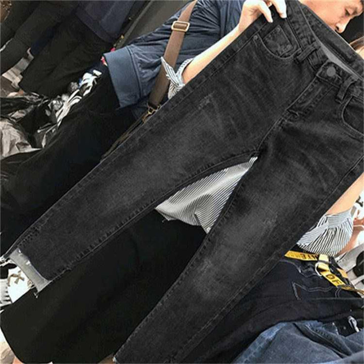 Plus Size Women's High Waist Stretch Denim Jeans 