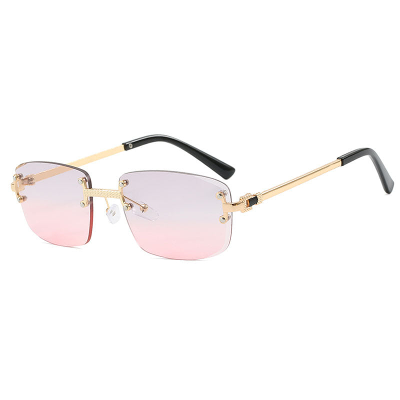 High-End Sunglasses 💃 Frameless Oval Frame - Flossy Mom