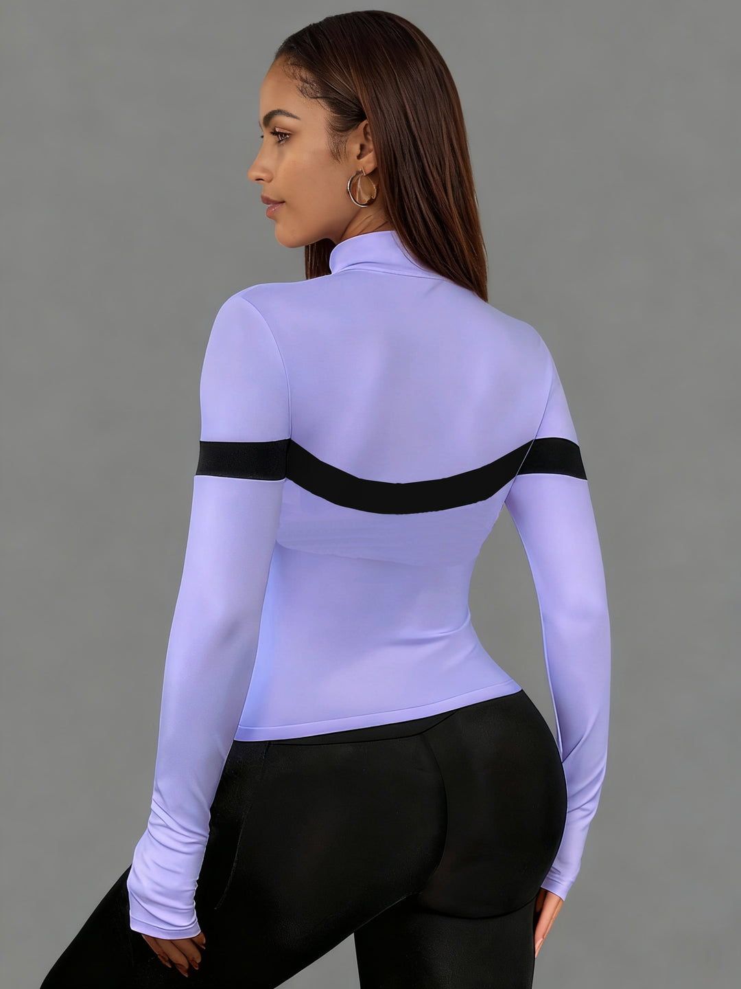 Sporty Zip Hoodie Jackets- Stretchy &amp; Fierce Fit - Flossy Mom