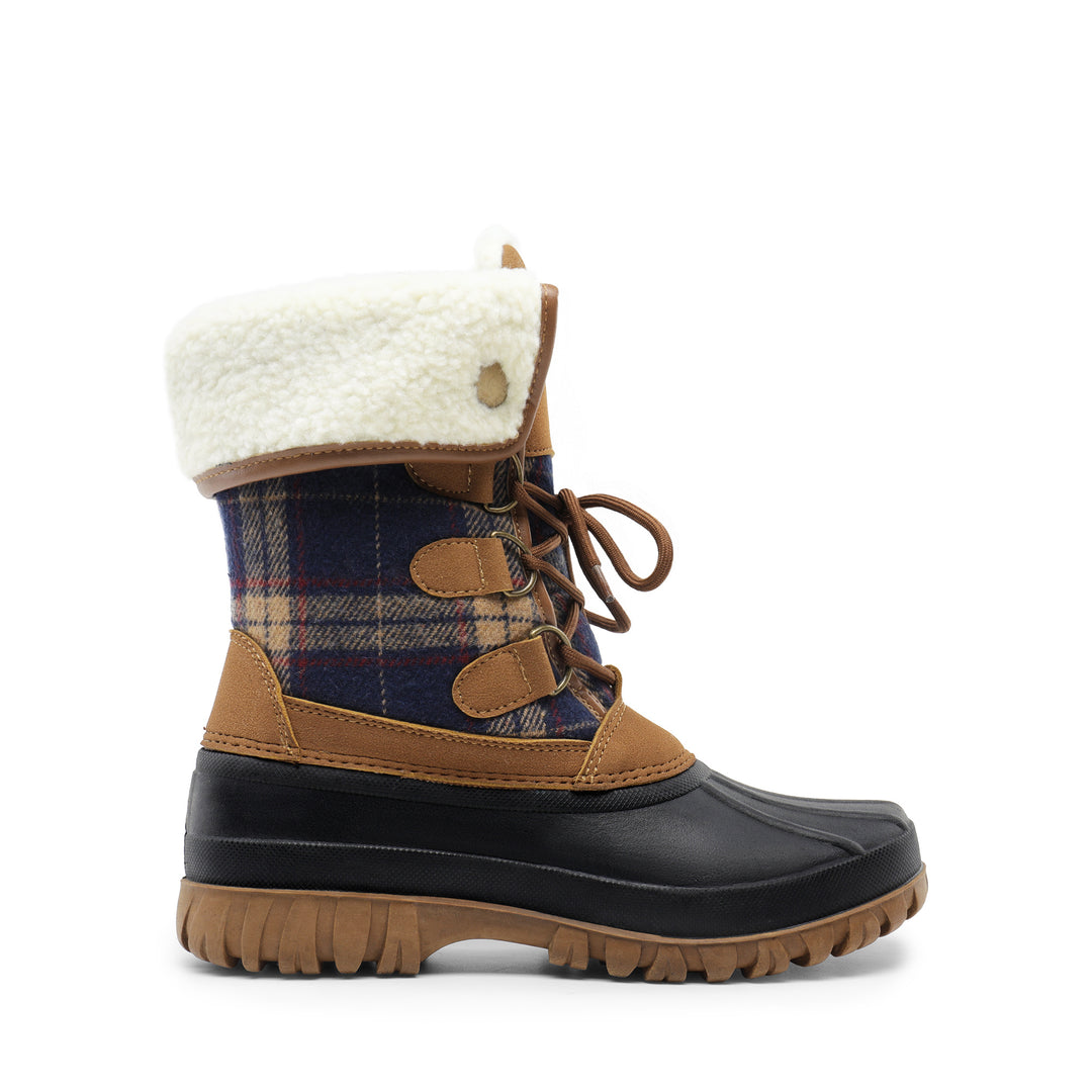 Winter Warm Insulated Waterproof Fur Duck Boots - Flossy Mom