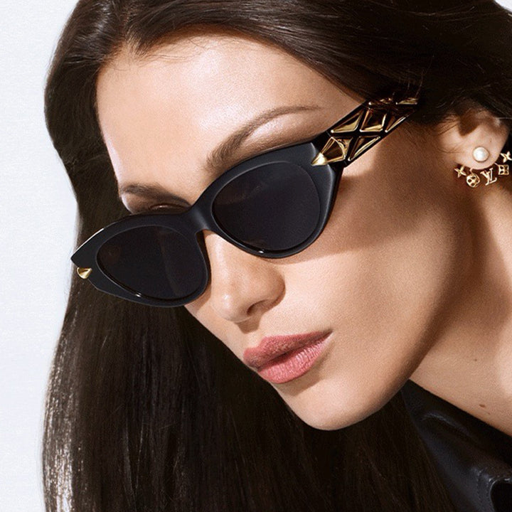 Chic & Bold Triangle Cat Eye Sunglasses - Flossy Mom
