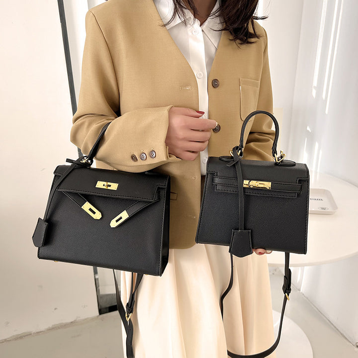 black Retro Luxury Crossbody Bag