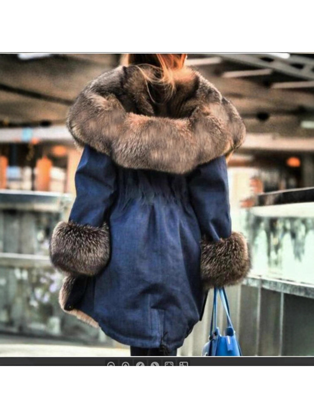 Glam Faux Fur Collar & Hood Winter Coats ✨ Soft & Stylish - Flossy Mom