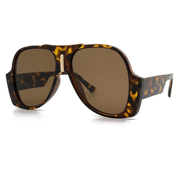 Timeless Oversized Pilot Gradient Luxury Sunglasses