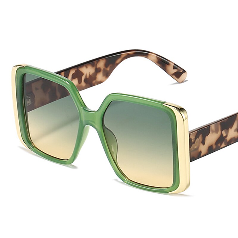High Fashion Oversize Square UV400 Women’s Sunglasses