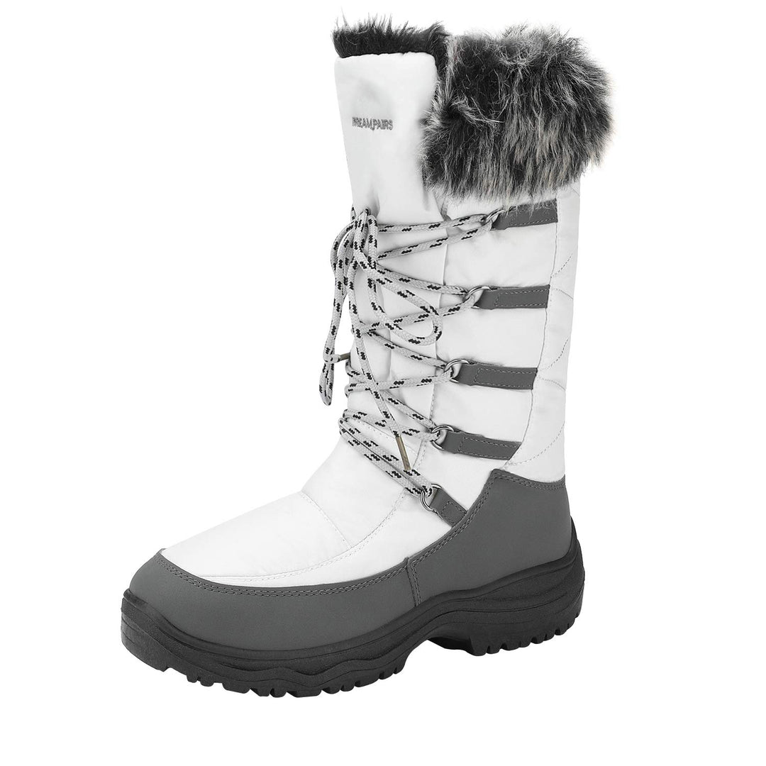 Cozy Faux Fur Lined Waterproof Mid-Calf Boots - Flossy Mom
