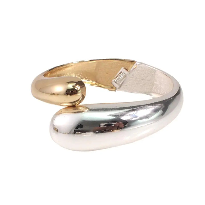 Alloy Cuff Opening Rough Women Bracelet