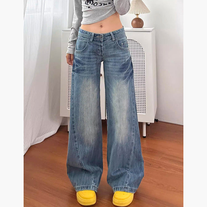 Women's Cloud-Soft Stretch Blue Denim Jeans