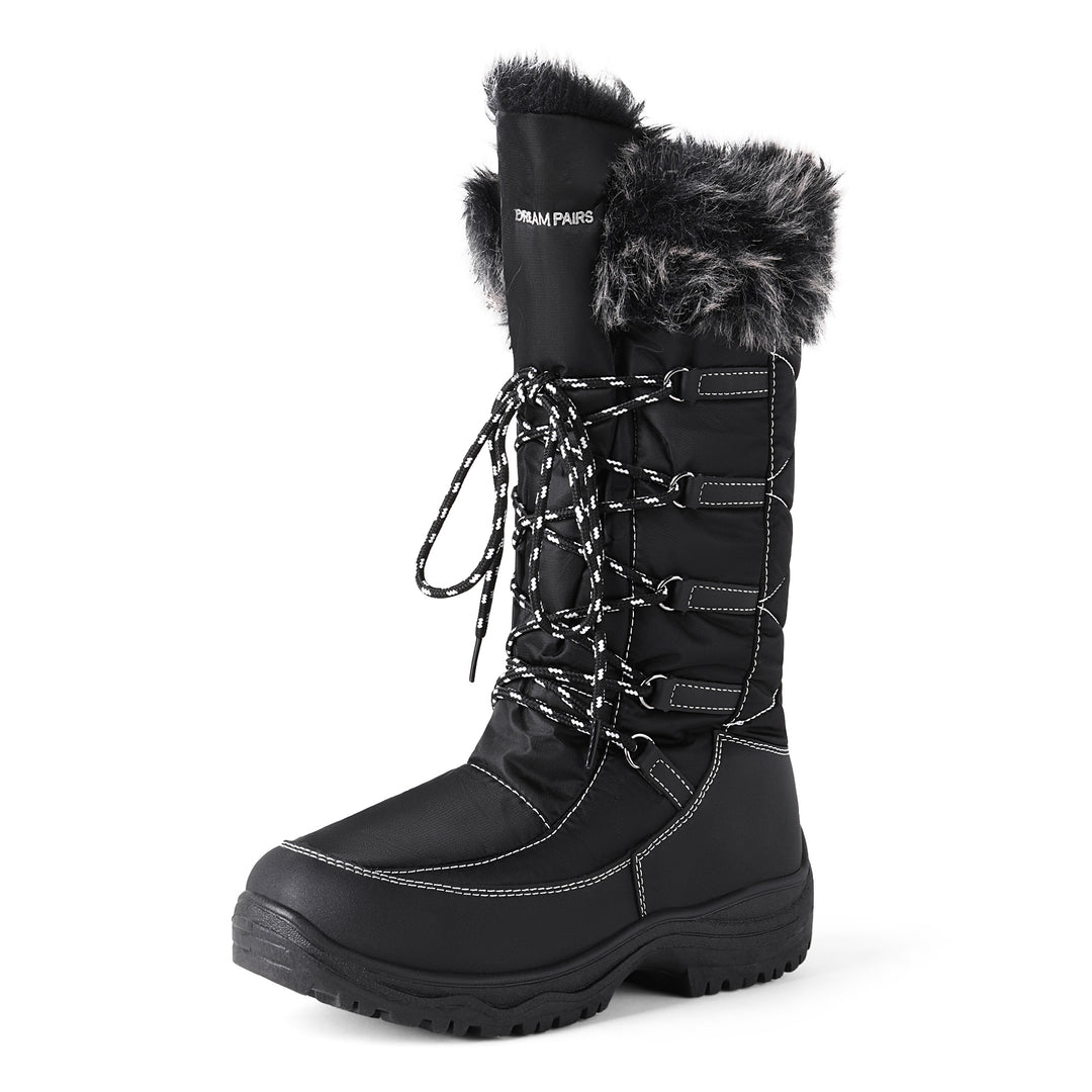 Cozy Faux Fur Lined Waterproof Mid-Calf Boots - Flossy Mom