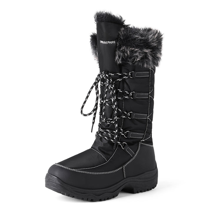 Cozy Faux Fur Lined Waterproof Mid-Calf Boots - Flossy Mom
