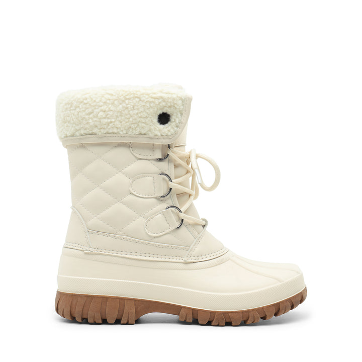Winter Warm Insulated Waterproof Fur Duck Boots - Flossy Mom