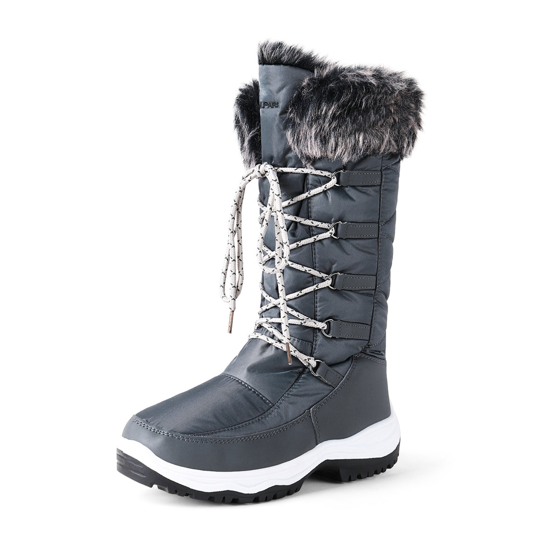 Cozy Faux Fur Lined Waterproof Mid-Calf Boots - Flossy Mom