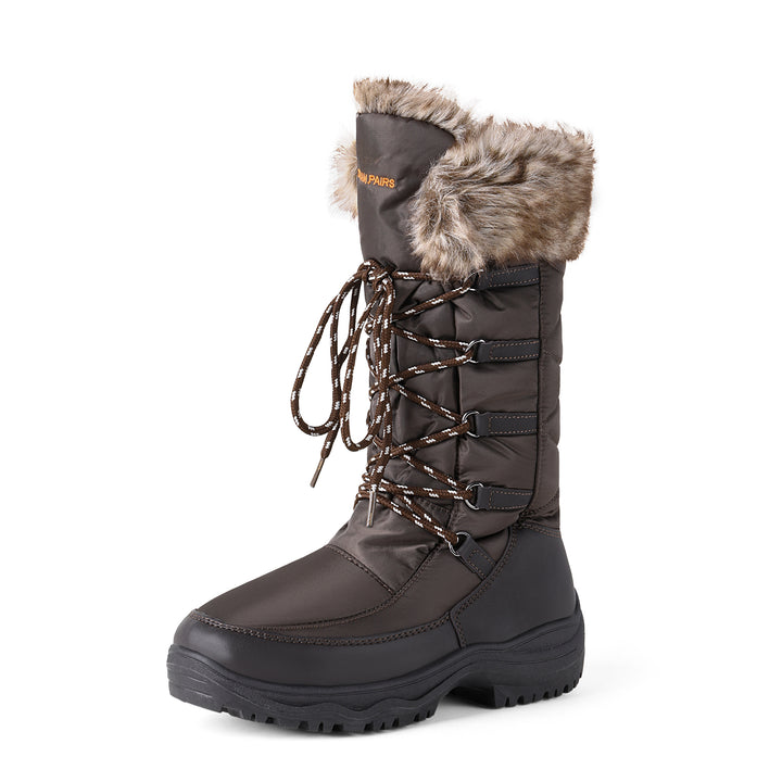 Cozy Faux Fur Lined Waterproof Mid-Calf Boots - Flossy Mom