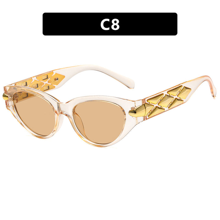 Chic & Bold Triangle Cat Eye Sunglasses - Flossy Mom