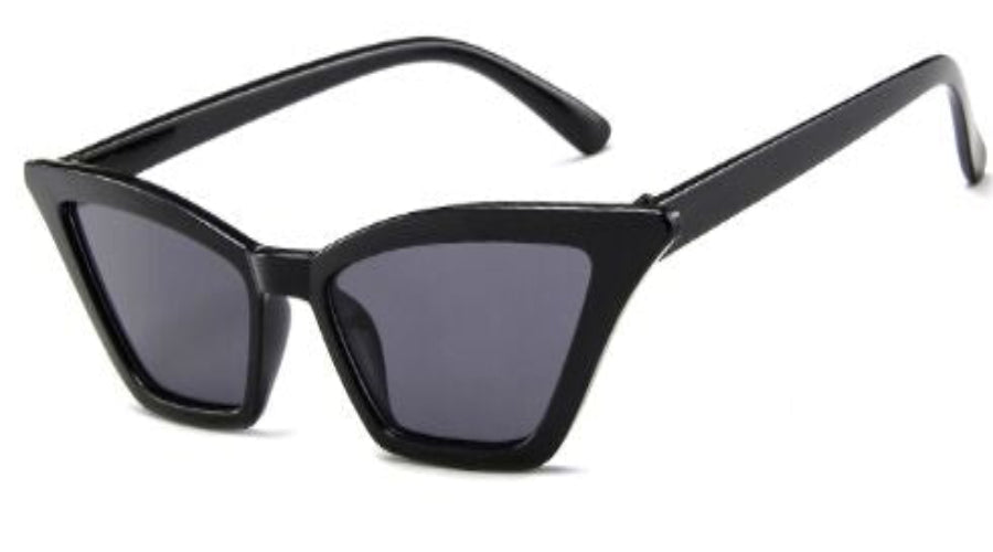 Bold Vintage Small Cat-Eye Sunglasses - Flossy Mom