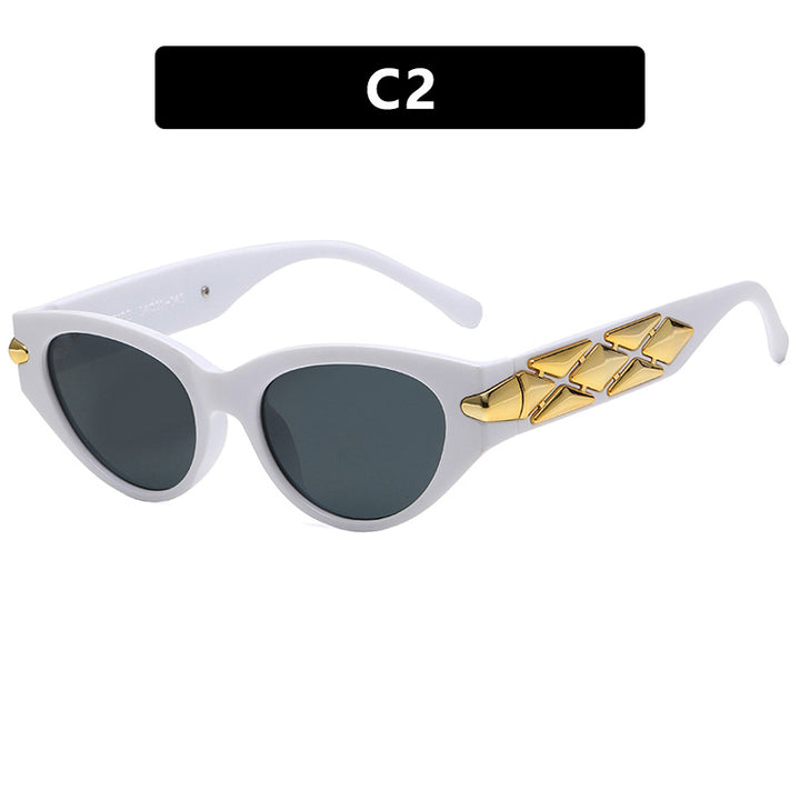Chic & Bold Triangle Cat Eye Sunglasses - Flossy Mom