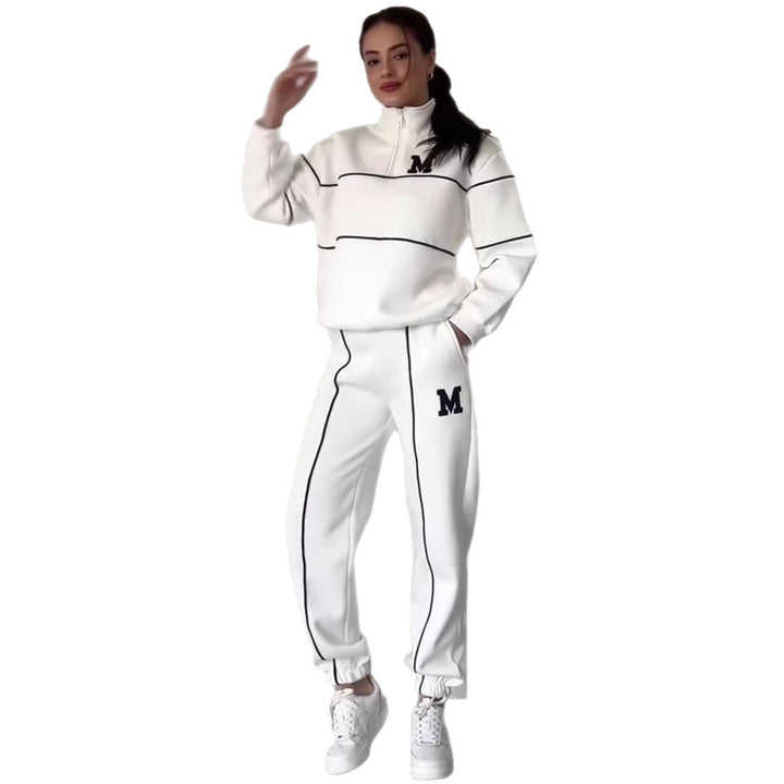 Women's Cozy Embroidery Lounge Set 