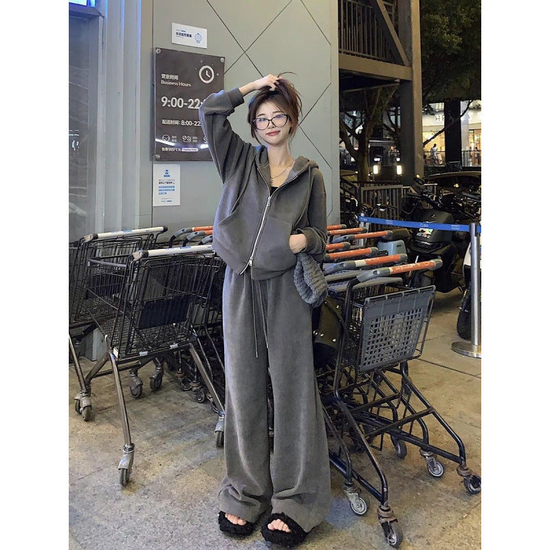 Sharp Streetwear Tracksuit - Jacket & Pants - Flossy Mom