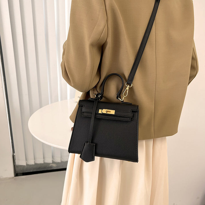 black Retro Luxury Crossbody Bag