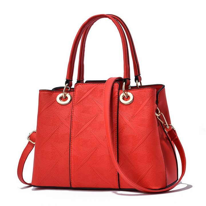 Women's Luxury Lechi Leather Handbags 