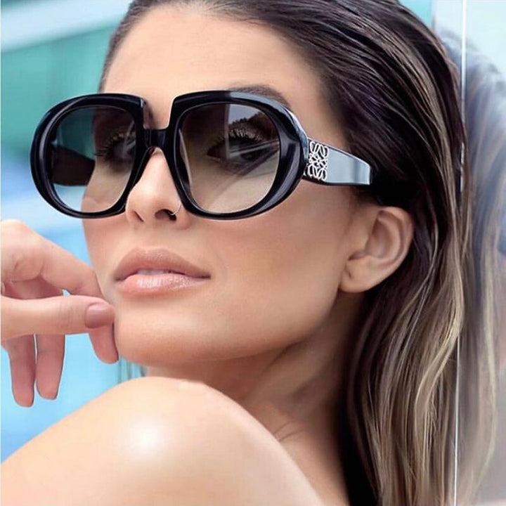 Luxury Flower Metal Sunglasses 😎 Sexy Vintage Vibe - Flossy Mom