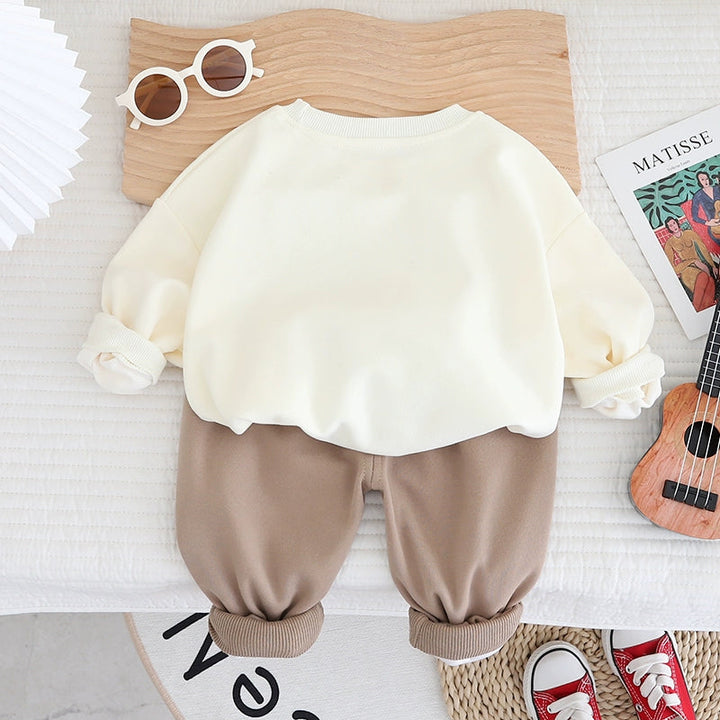 Adorable Cotton Fluffy Anime Bear Long sleeves Shirt and Pants Gen U Us Products