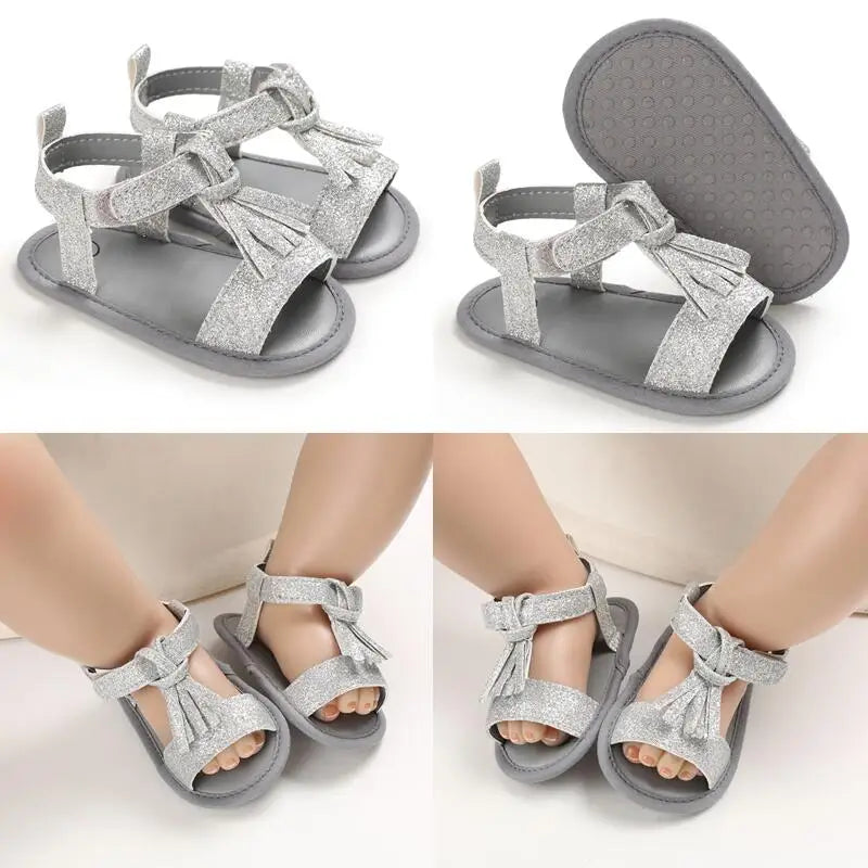 Adorable Non-slip Soft Sole First Walking Princess Sandals - Gen U Us Products