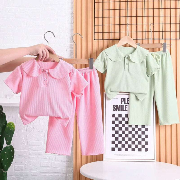 Adorable Soft Breathable Sports Top and Pants Outfit Sets - Gen U Us Products