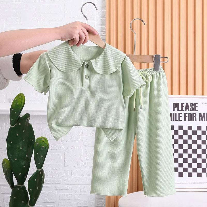 Adorable Soft Breathable Sports Top and Pants Outfit Sets - Gen U Us Products