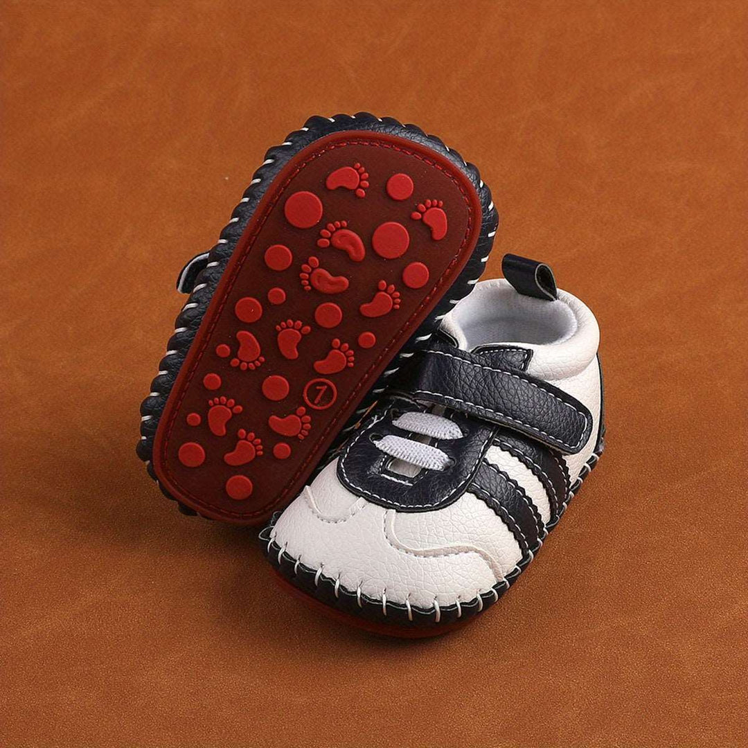 Anti-slip Lightweight Soft Soles Leather Crib Sneakers Gen U Us Products