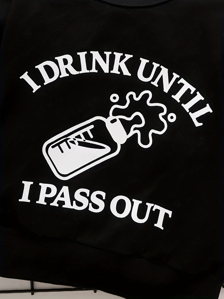 Babies Funny I Drank Till Pass Out Print Long Sleeve Pullover and Pants Gen U Us Products