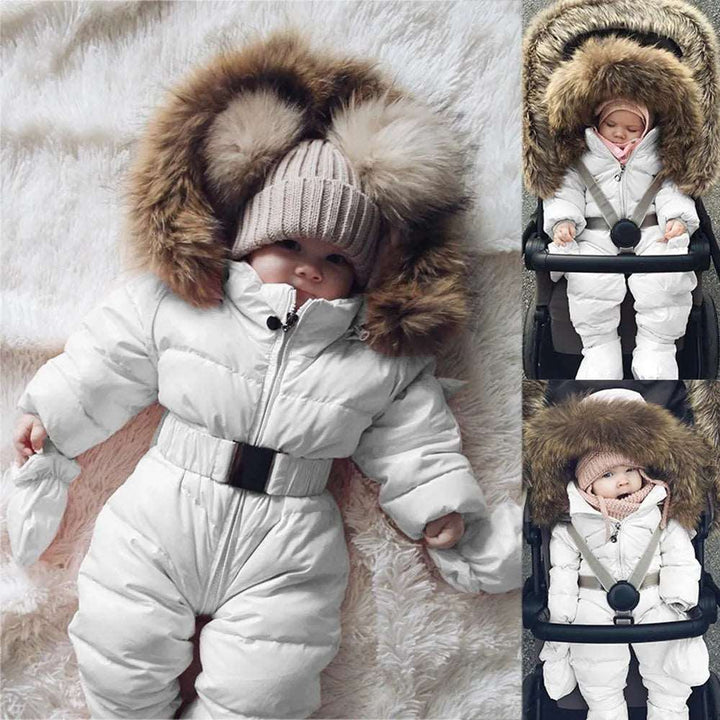 Baby Boys Girls Warm Hooded Winter Thick Down Snowsuits Gen U Us Products