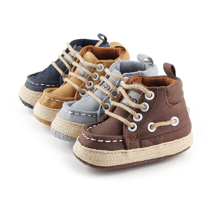 Baby Toddler Canvas Extra-grip High Top First Walker Shoes Gen U Us Products